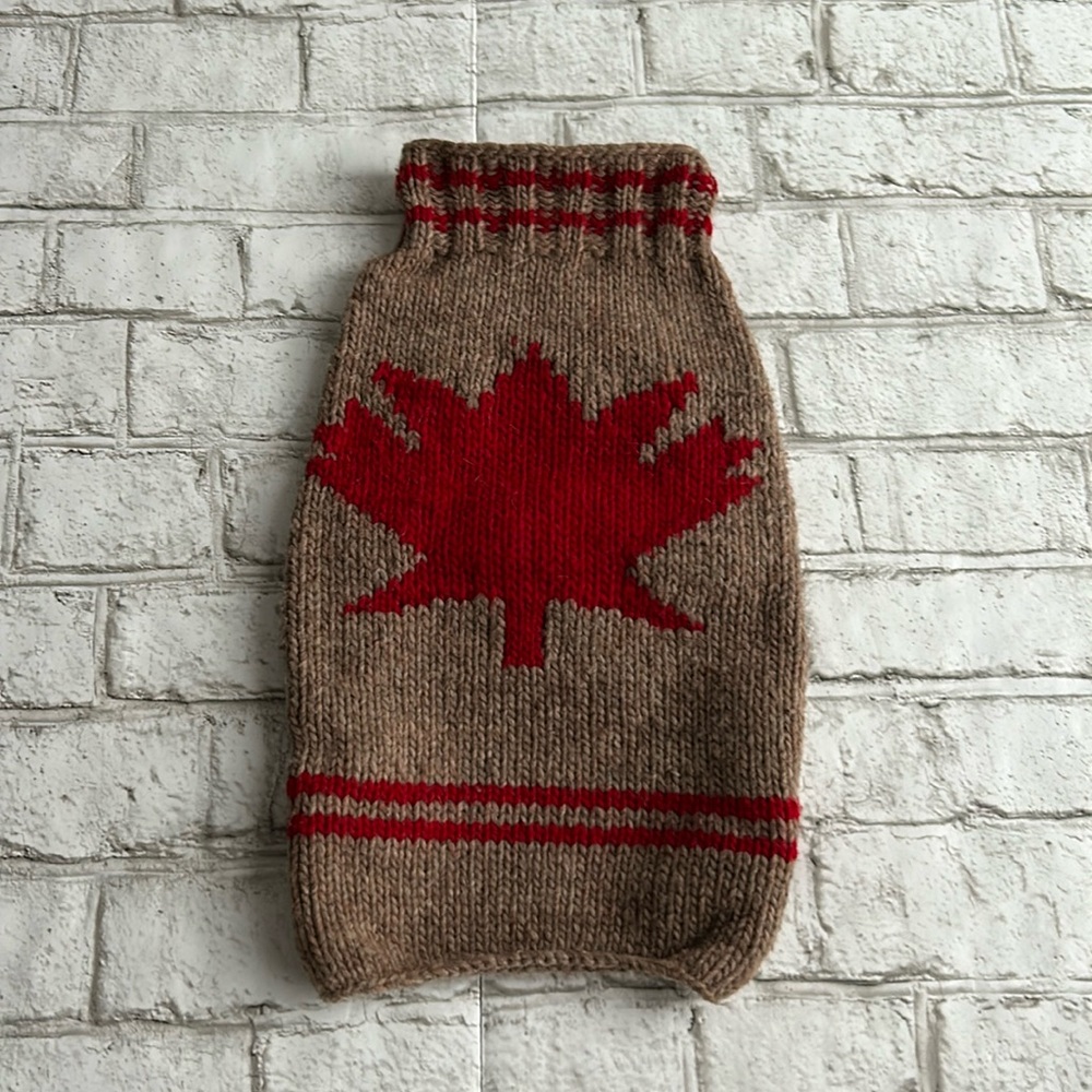 Wool Dog Sweater